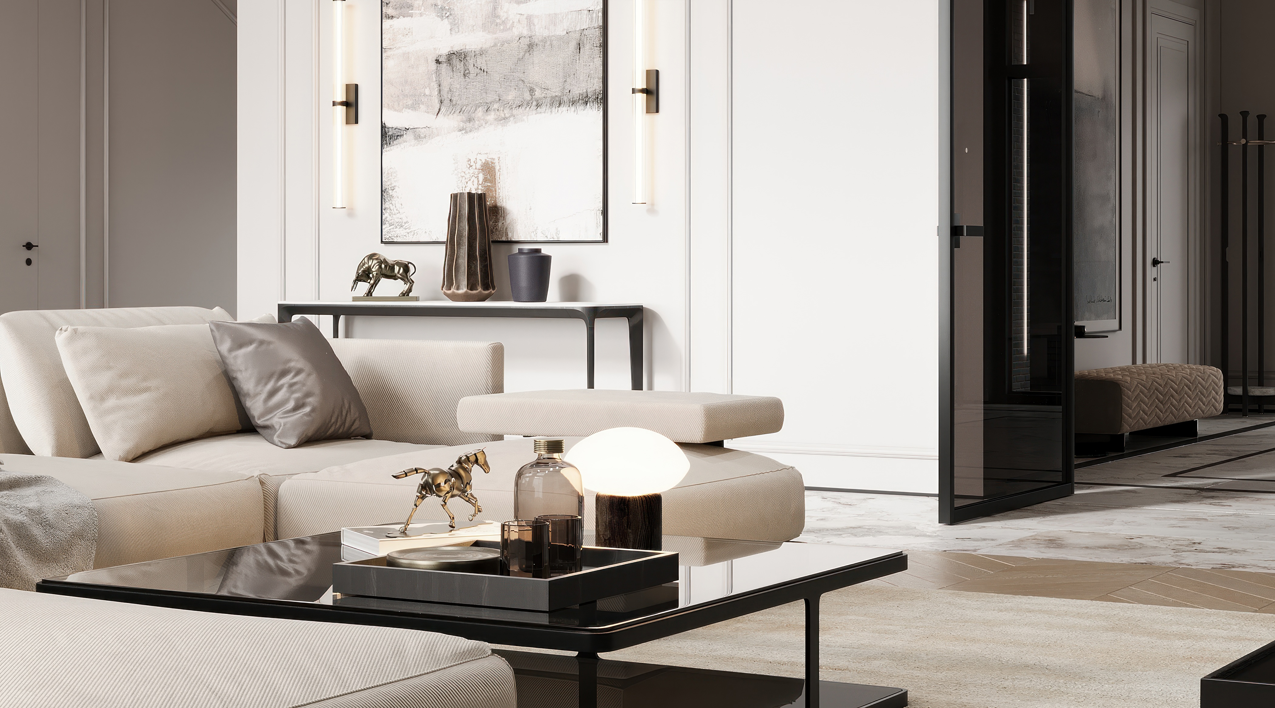 Дом в стиле неоклассика. Репино-9