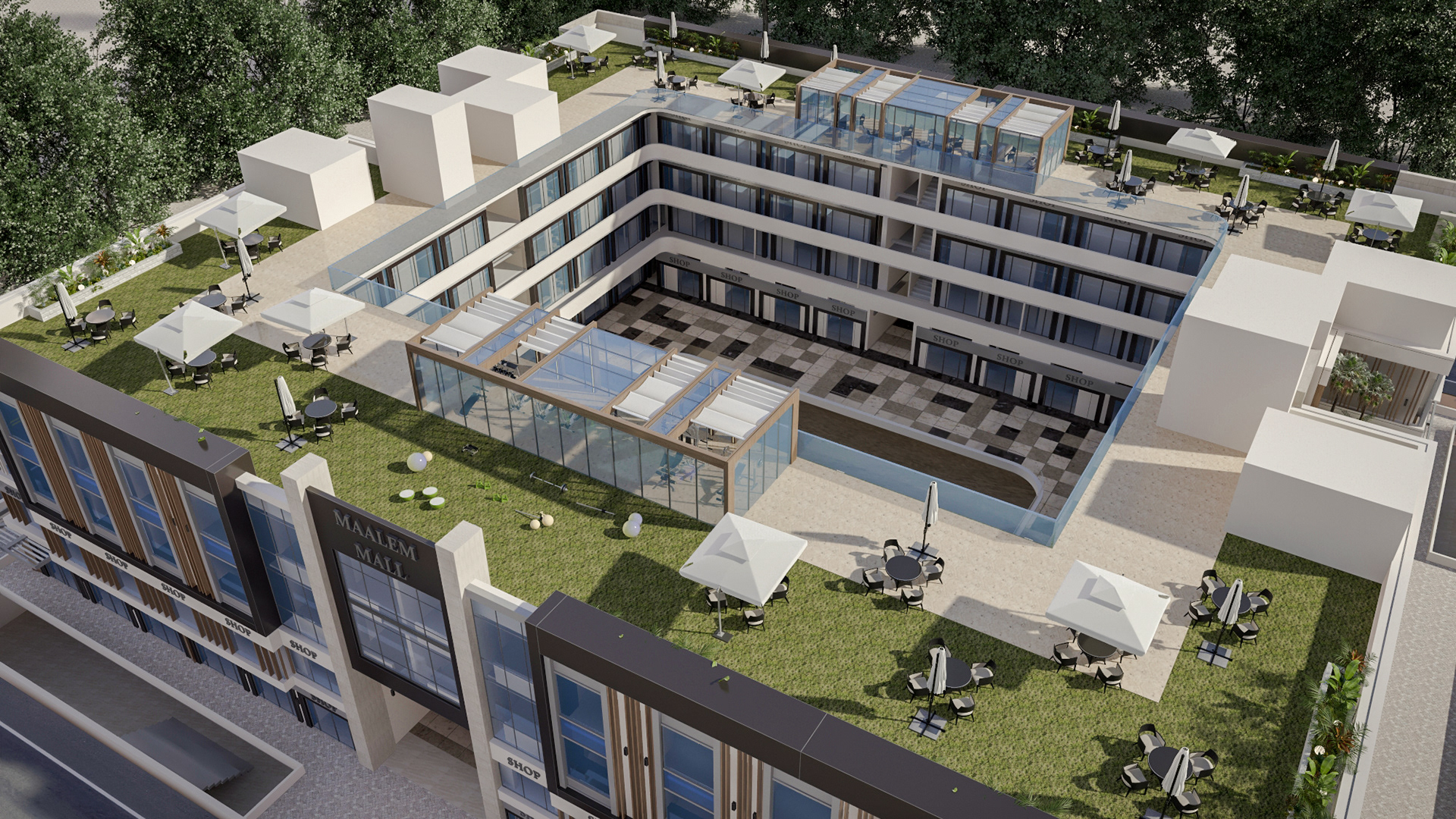 Maalem Mall 混合用途建筑丨埃及-10