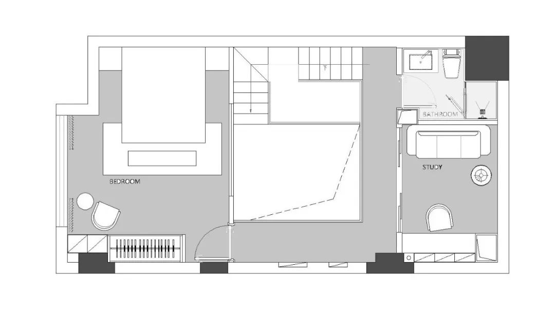 幸福广场「极·白」空间设计-14