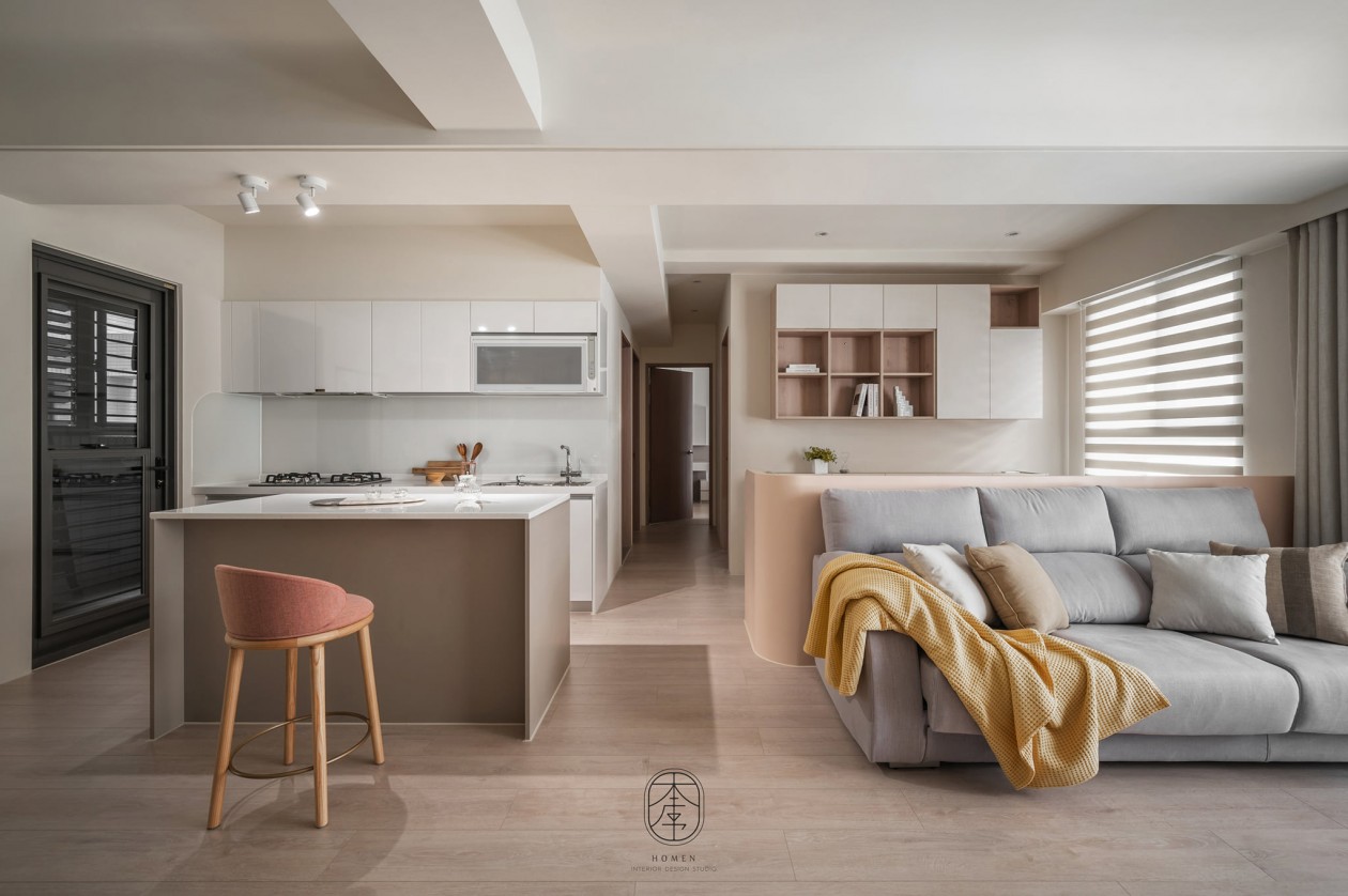 无重量感柔和色调平层设计-4