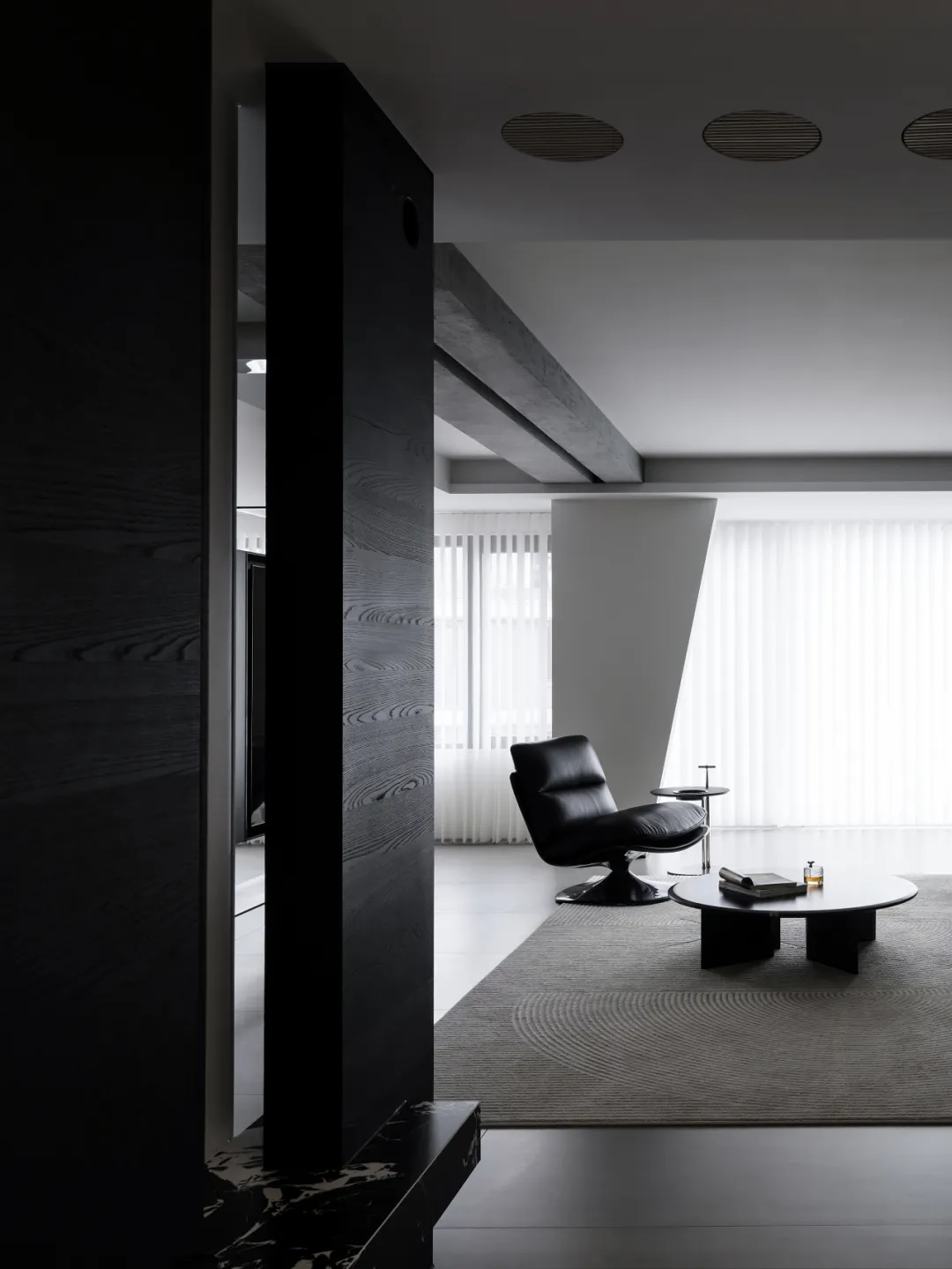 140㎡素墨写意，极致的黑白美学现场-47