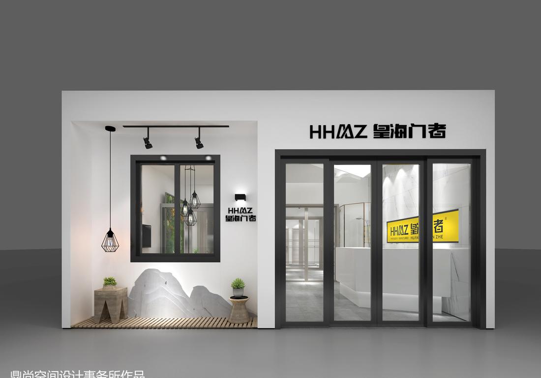 北京某门窗店设计，极简风格演绎商业空间之美-12