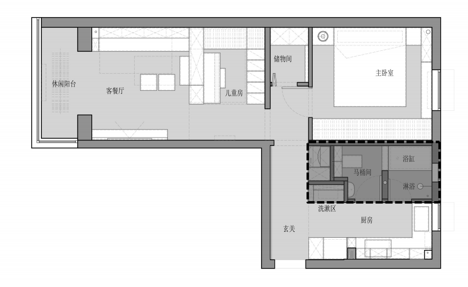 60㎡学区房逆袭 · 一家三口的温馨家园丨中国北京丨恒田设计-56