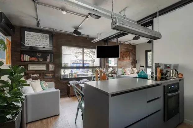 32m2 巴西小公寓的混搭设计魅力-6