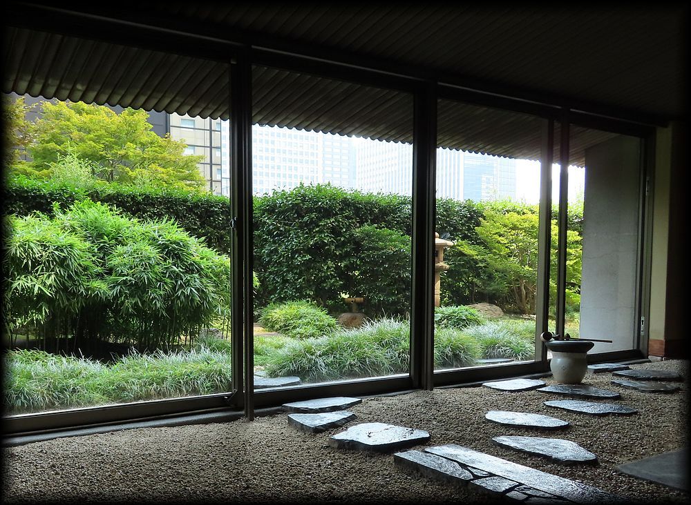 帝国酒店茶室「东光庵」丨日本东京丨村野藤吾-17