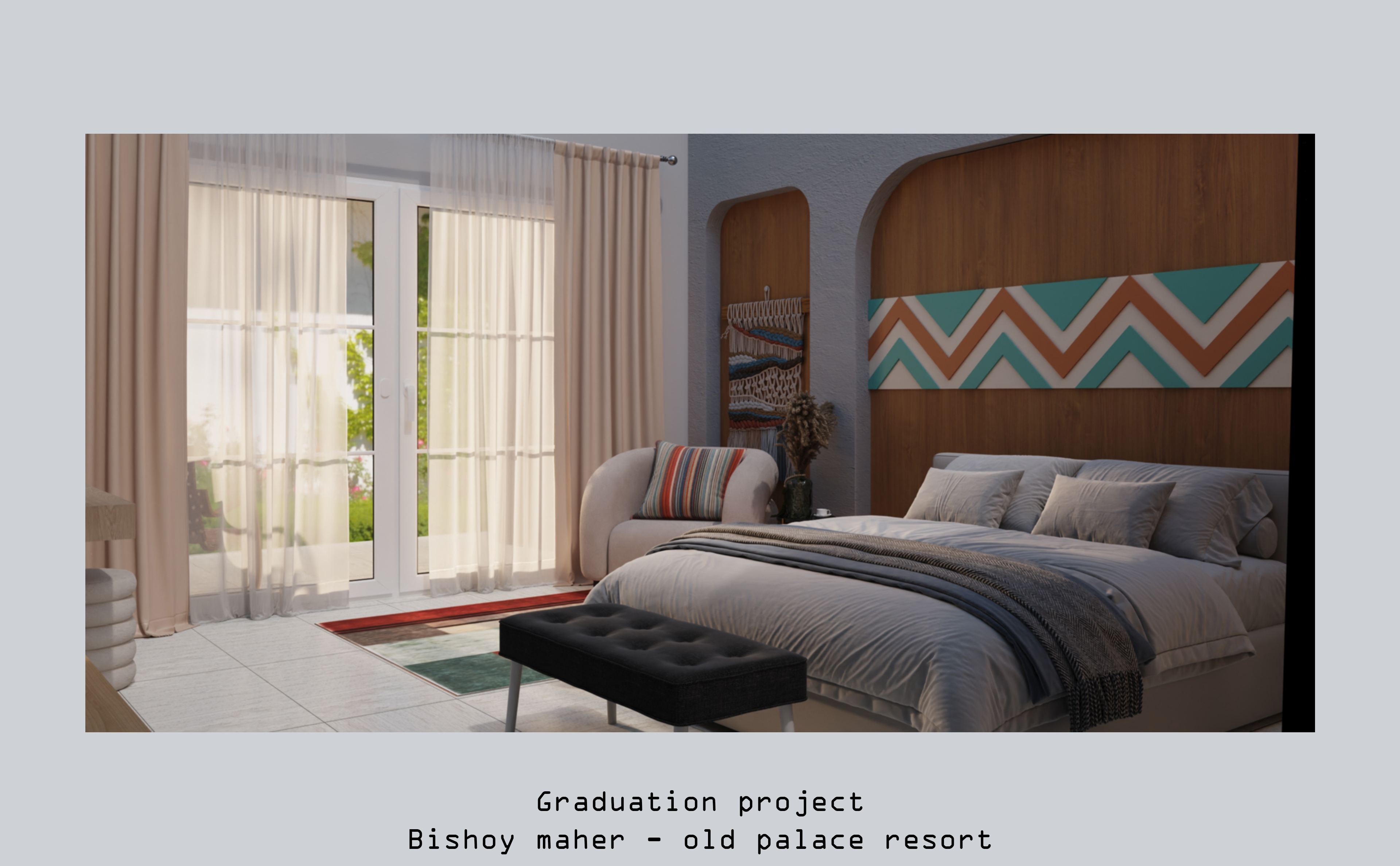 Nubian 风格室内设计丨Minya 大学美术学院装饰系-15