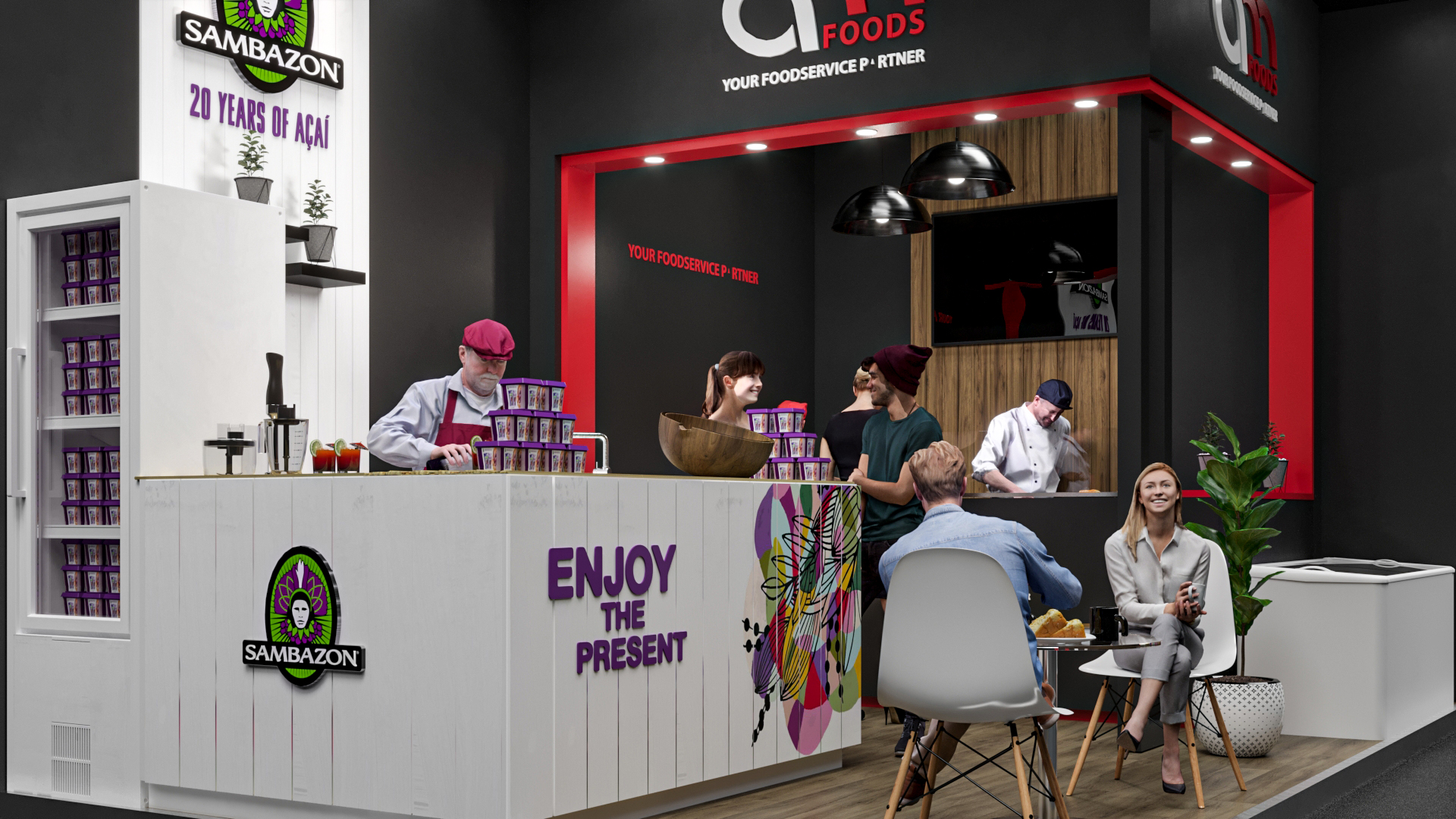 AM FOODS@FI Africa 2022 展位设计与制作-6