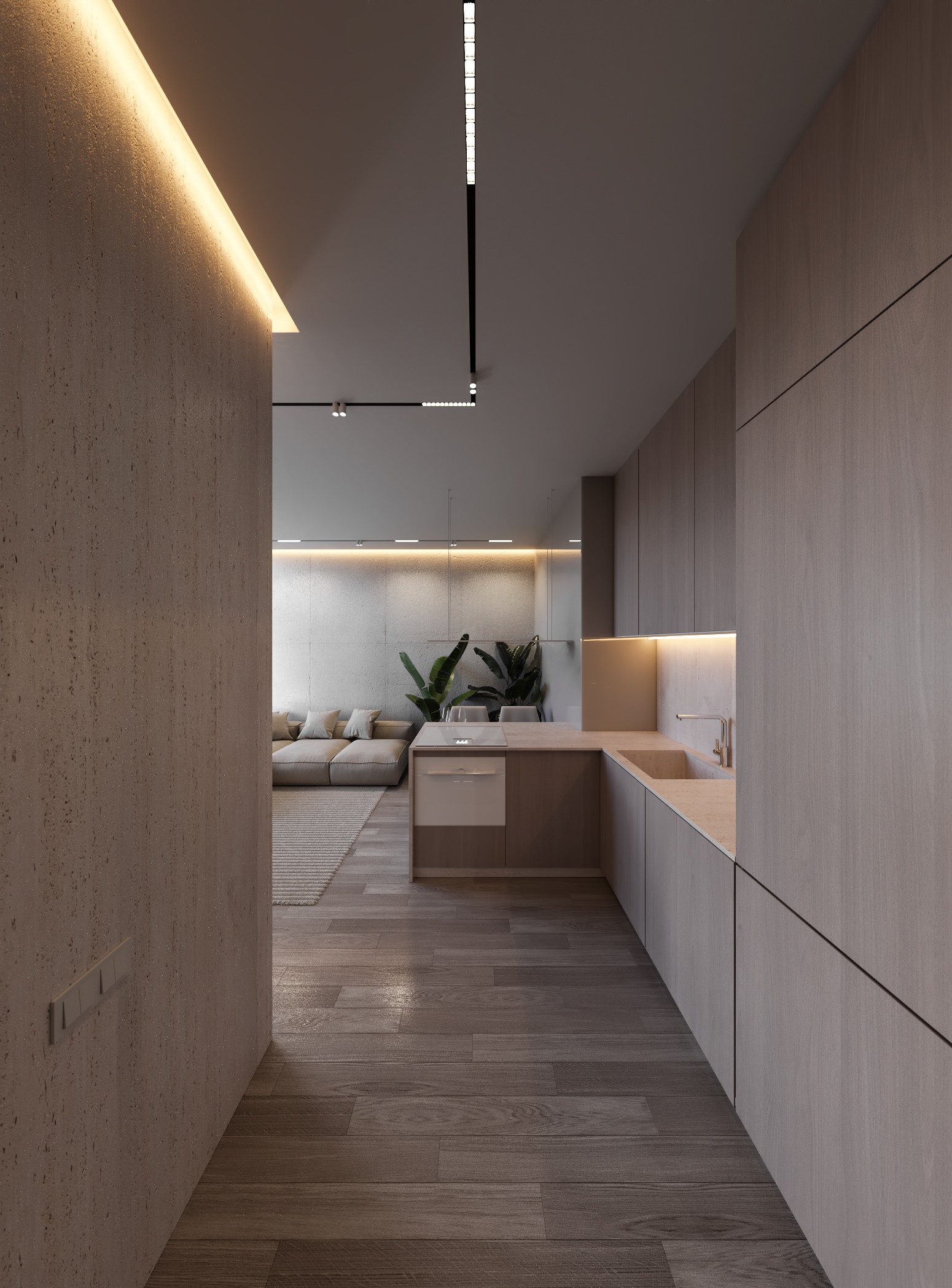 浅色系住宅设计 绝对的高颜值！-1