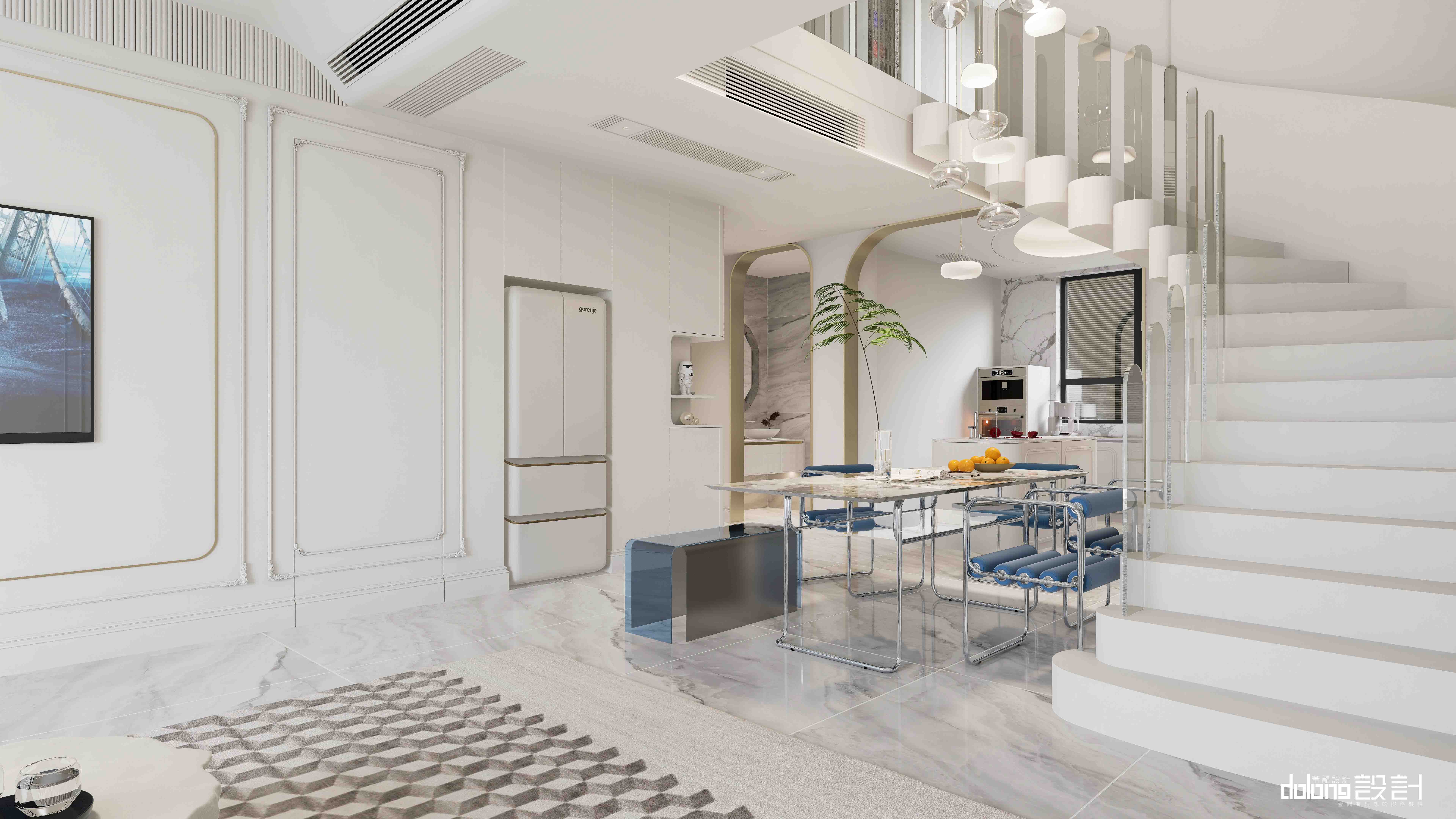 桃花园著跃层丨DoLong董龍设计-22