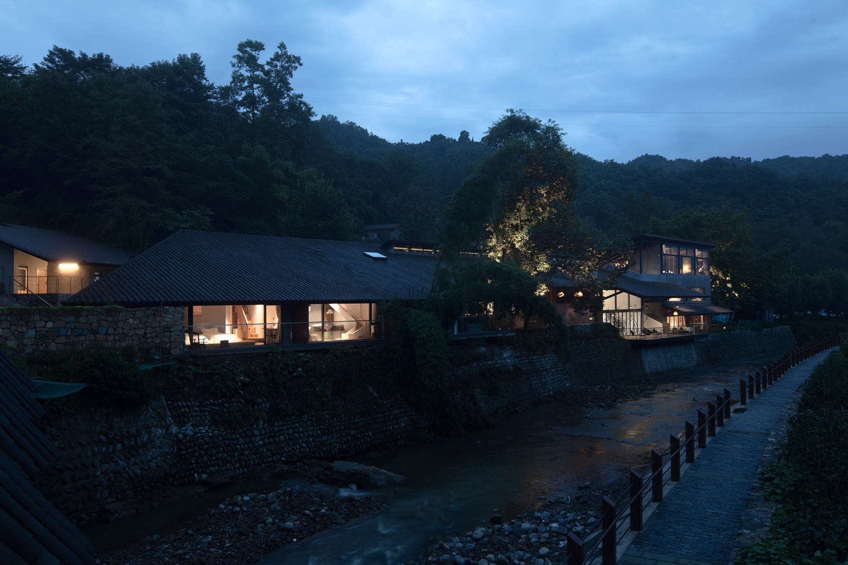 溪边酒店（原乡味坊）丨中国四川丨时地建筑工作室-87