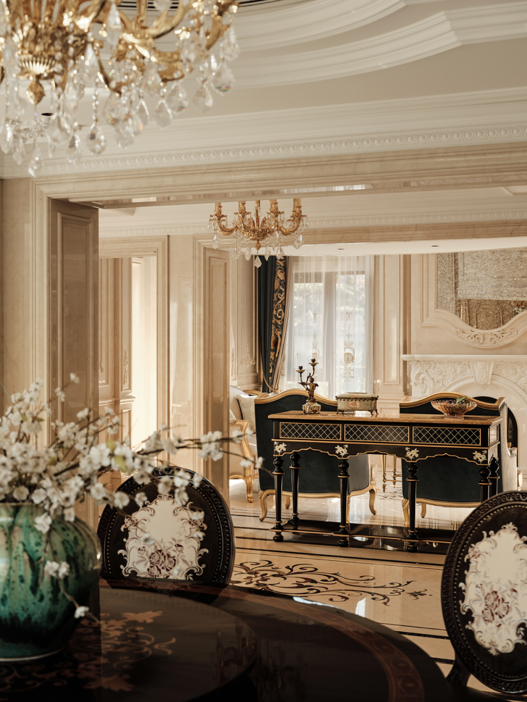 奢华与艺术的现代续章丨中国宁波丨宁波王敏巧空间设计有限公司-18