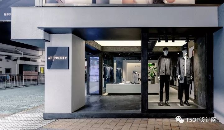 香港铜锣湾AT TWENTY前卫男装店铺设计-5