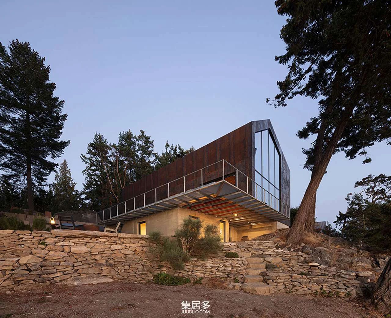 加拿大湖边惊艳的现代住宅丨M 安全建筑工作室-21