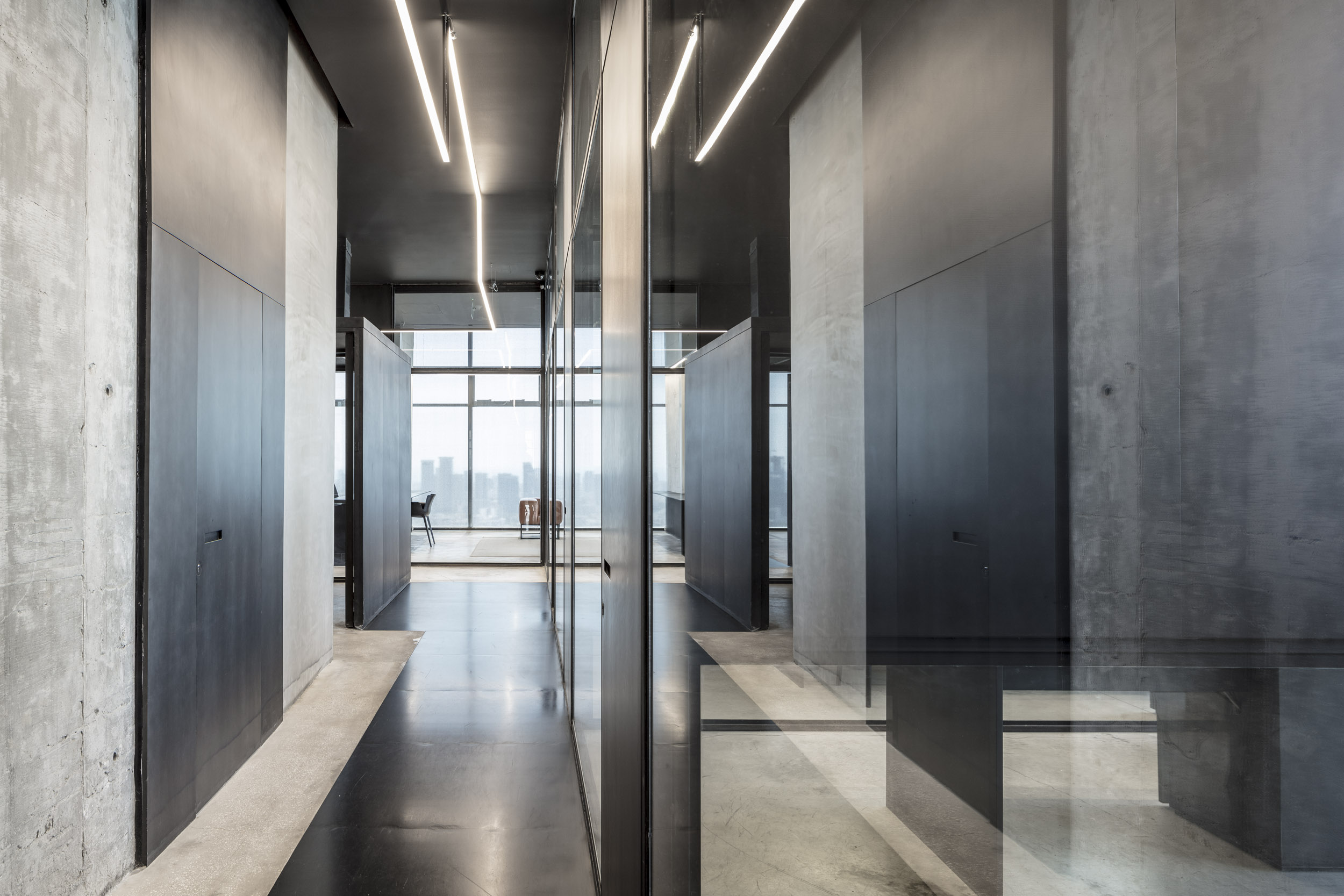 Cafe Cafe Main Offices Baranowitz - Goldberg Architects-0