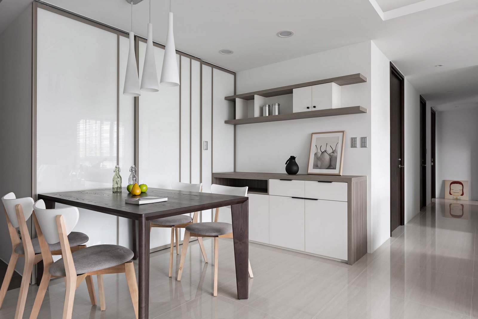 现代与传统交融的海外三房二厅住宅-14