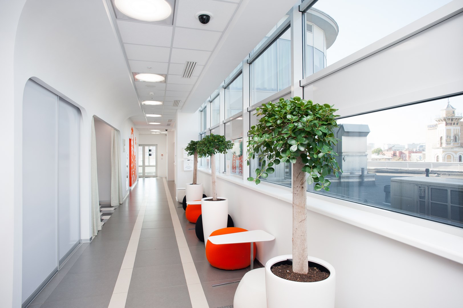 莫斯科欧洲银行办公室翻新记 | 打造现代时尚的办公空间-17