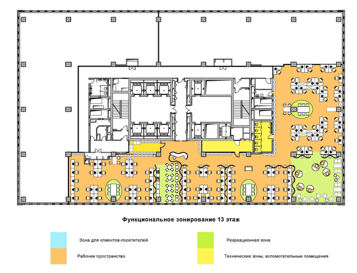 Kimberly-Clark 办公室 | 开放空间与私密区域的完美结合-8