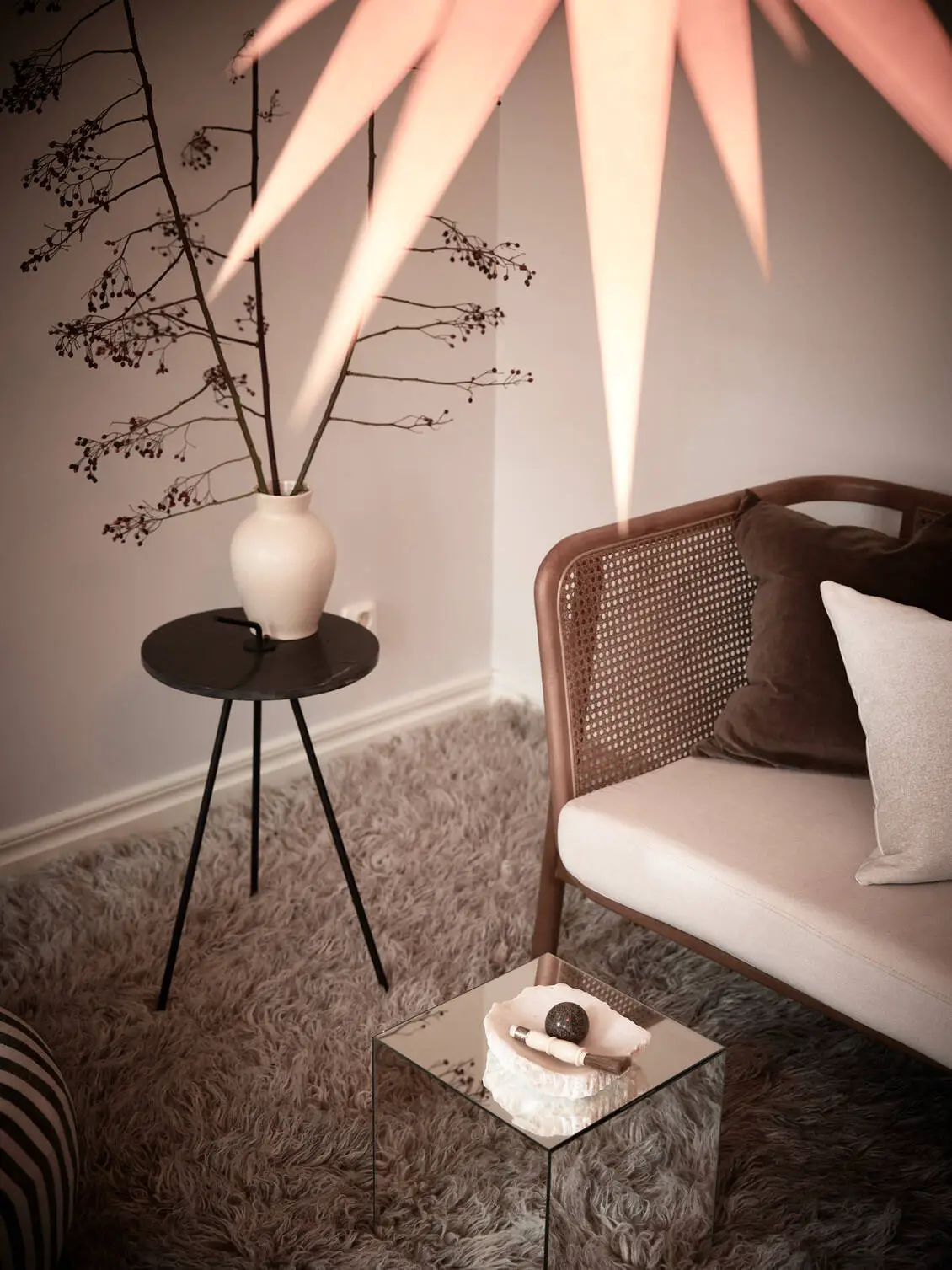 瑞典冬日暖光 | 经典 19 世纪公寓的温馨改造-4