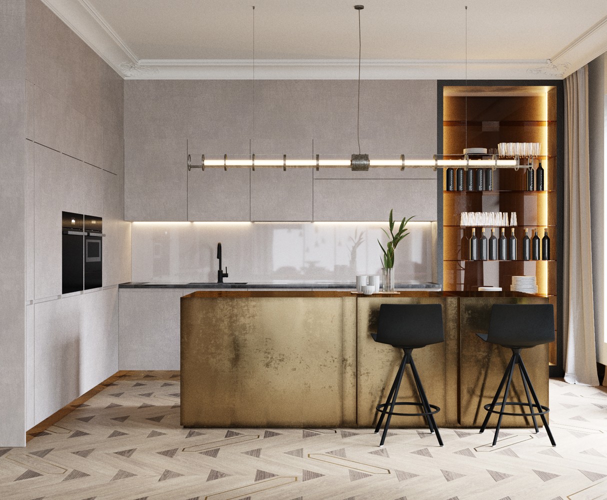 轻奢优雅，国外品质别墅  Alena Bulataya-7