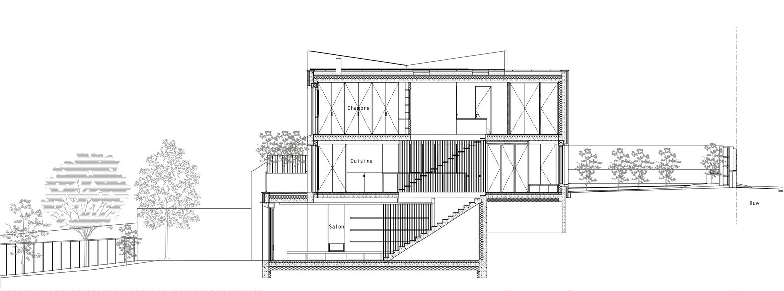 巴黎郊区独立住宅扩建丨法国巴黎丨Hemaa Architectes-39