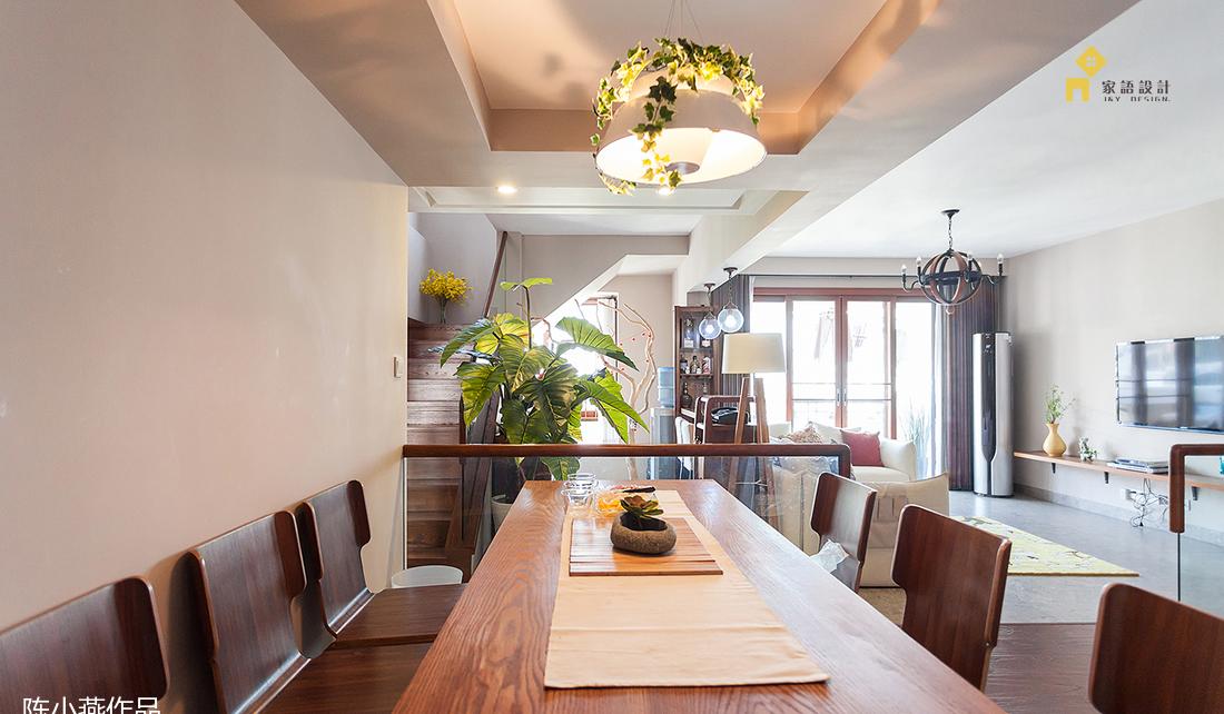 广州家语设计丨别墅丨心素如简 | 温馨宜居,加强家人沟通-20