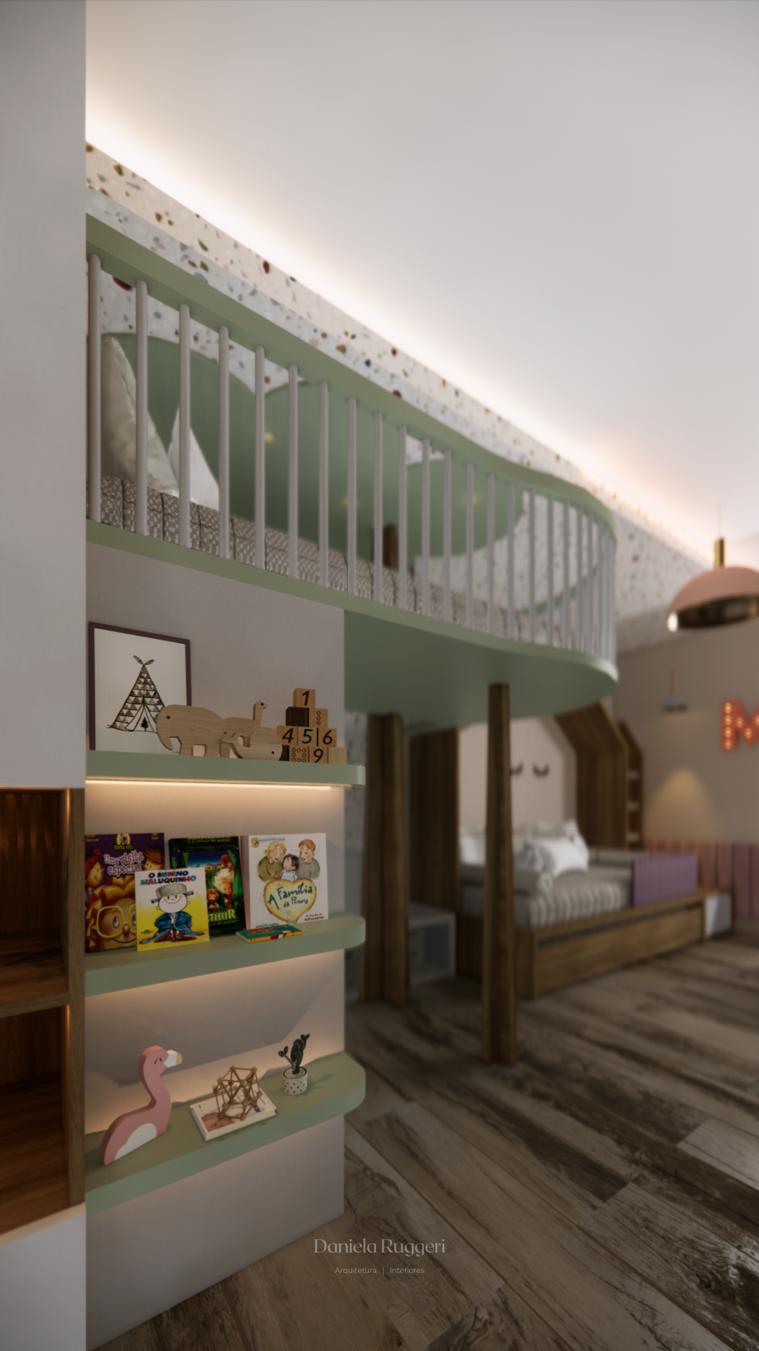 Redenrização Quarto Infantil - Versão Story-6