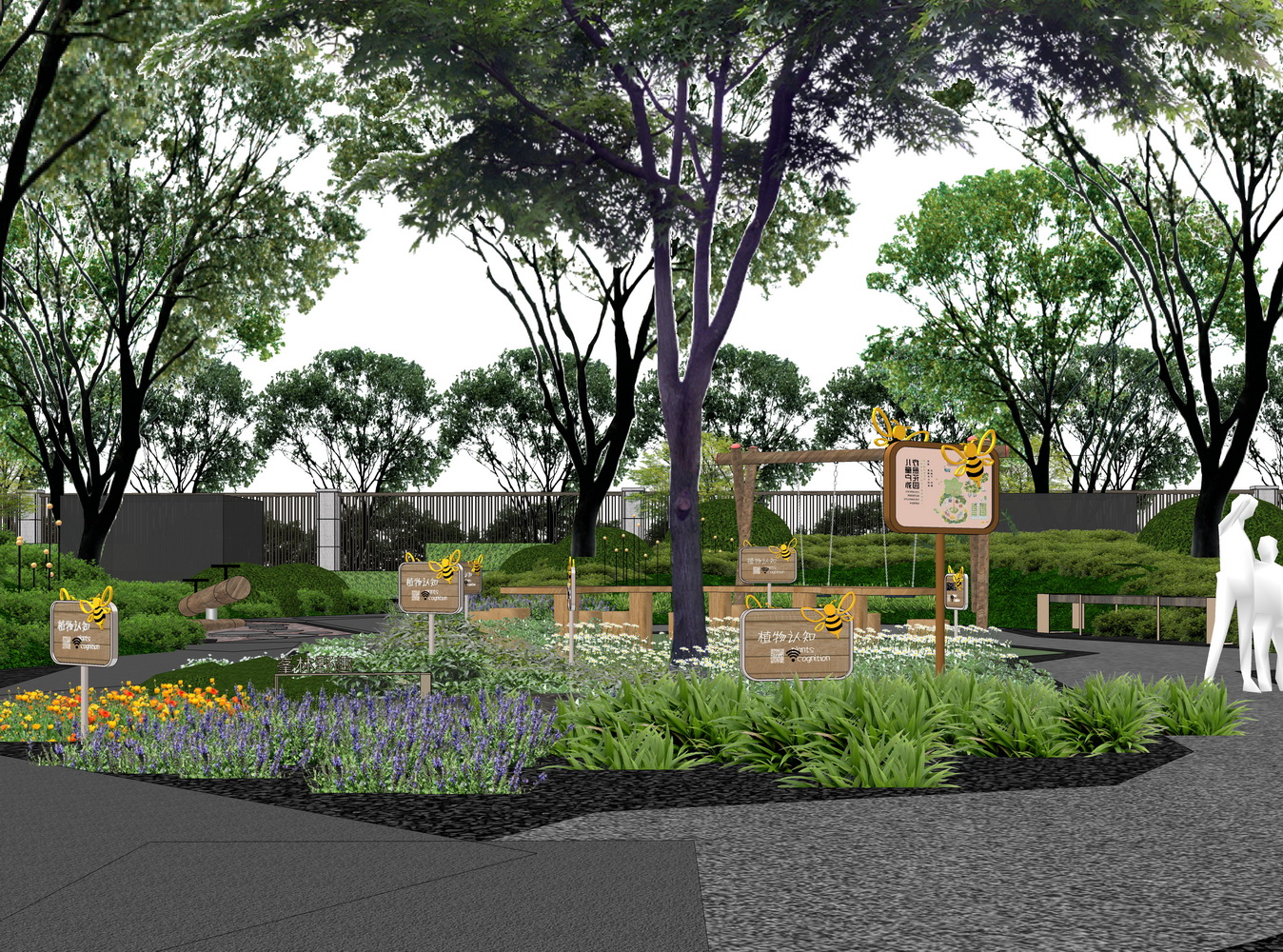 都会峯范大区景观SU模型-0