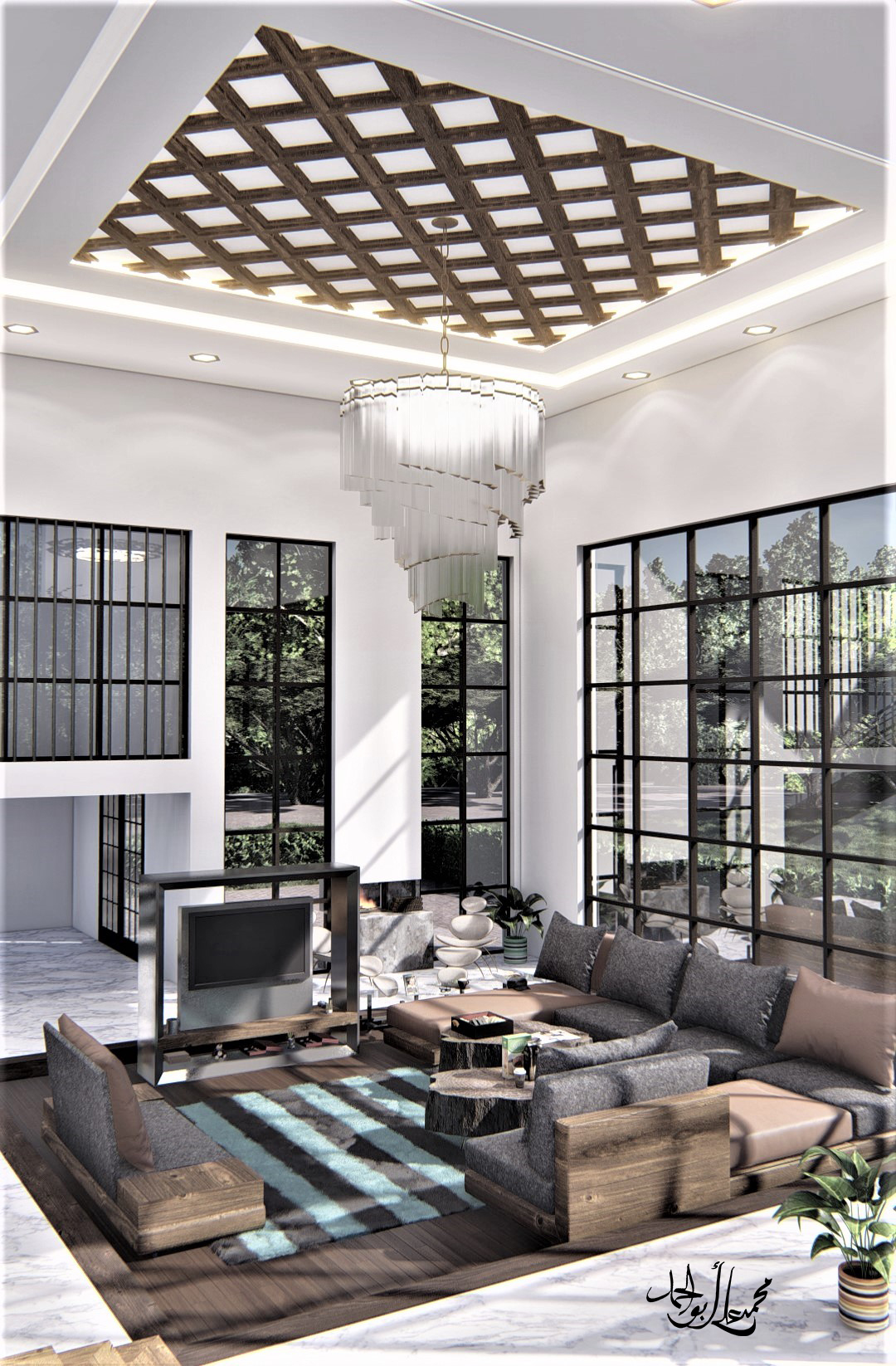 阿联酋 Majlis 客房室内设计-4