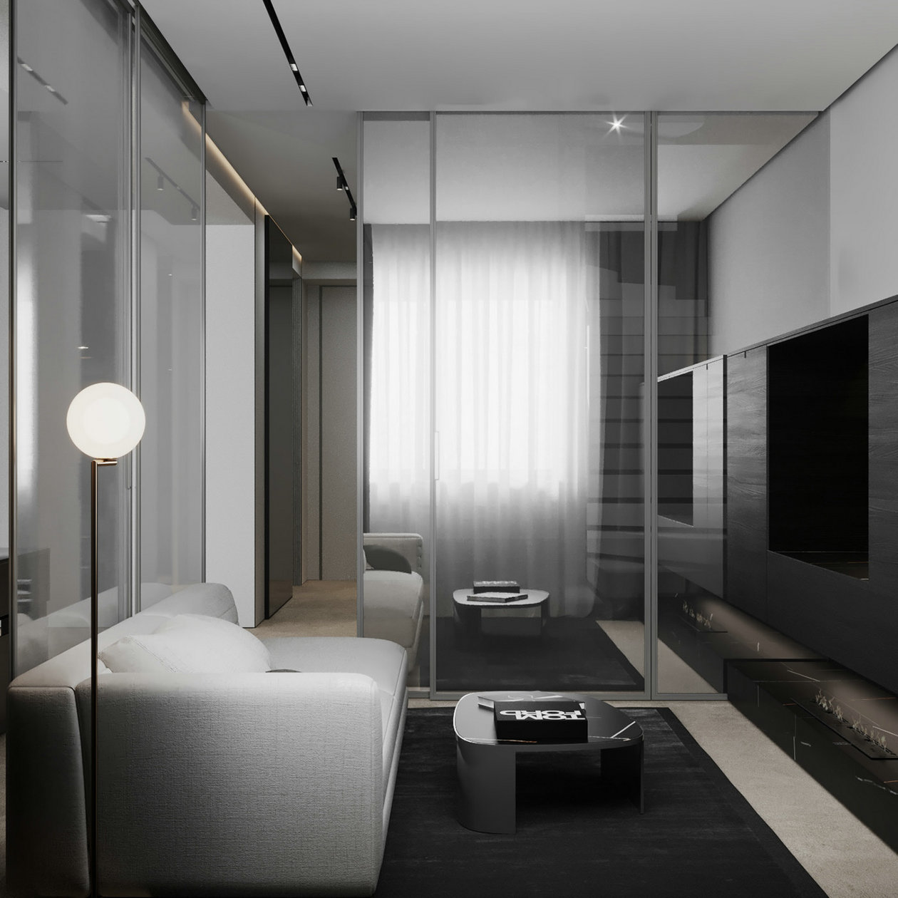 深色系公寓设计-6