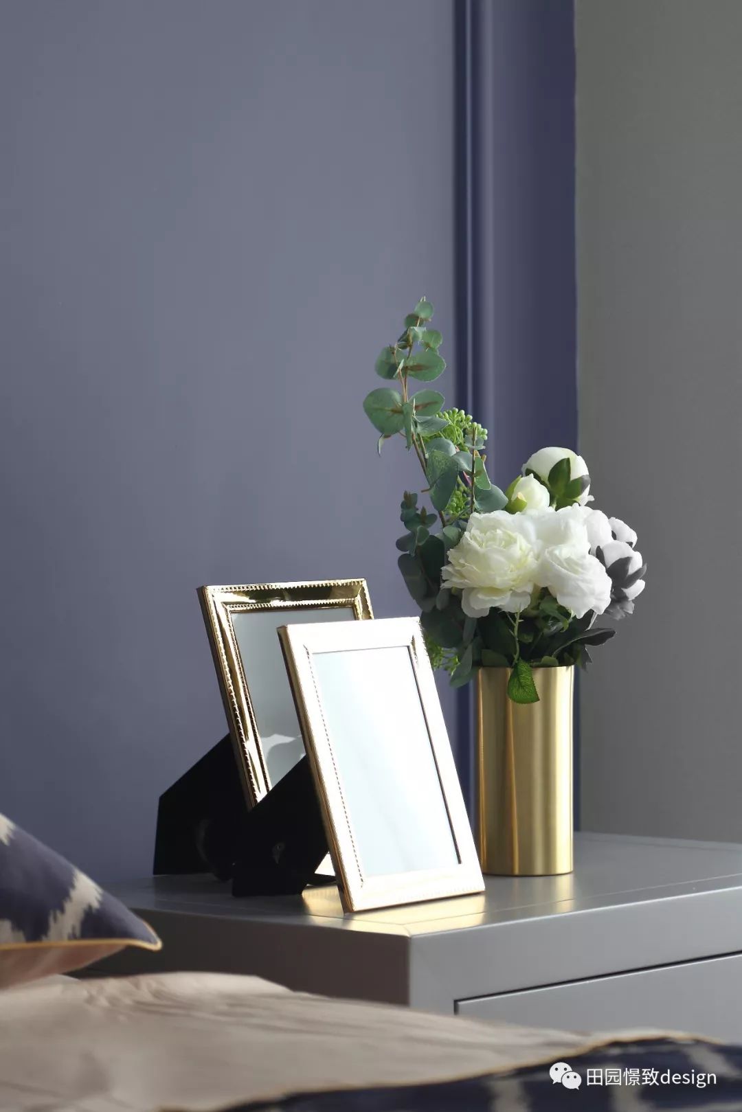 莫奈《鸢尾》的浪漫演绎——德阳香江华府 130 平米空间设计-47