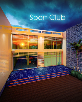 sport club working drawing
