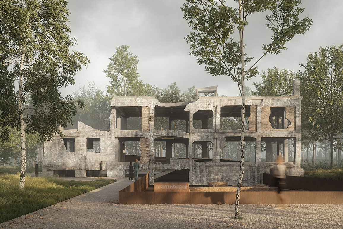 1939年韦斯特普拉特及战争博物馆（作为二战博物馆扩建）丨波兰丨heinlewischer,Piotr Banak-7