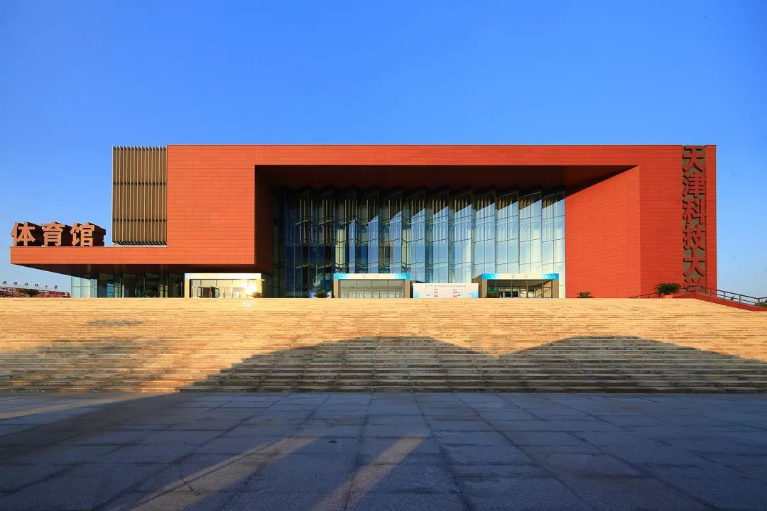 天津科技大学体育馆 | 圆形空间处理轴线关系，多功能轻维护-30