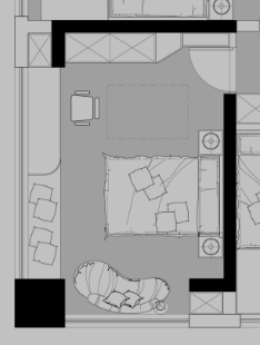 公益户型解析|本期：国樾滨江B1-143平-去客厅化，享受没有电子产品的温馨。-61