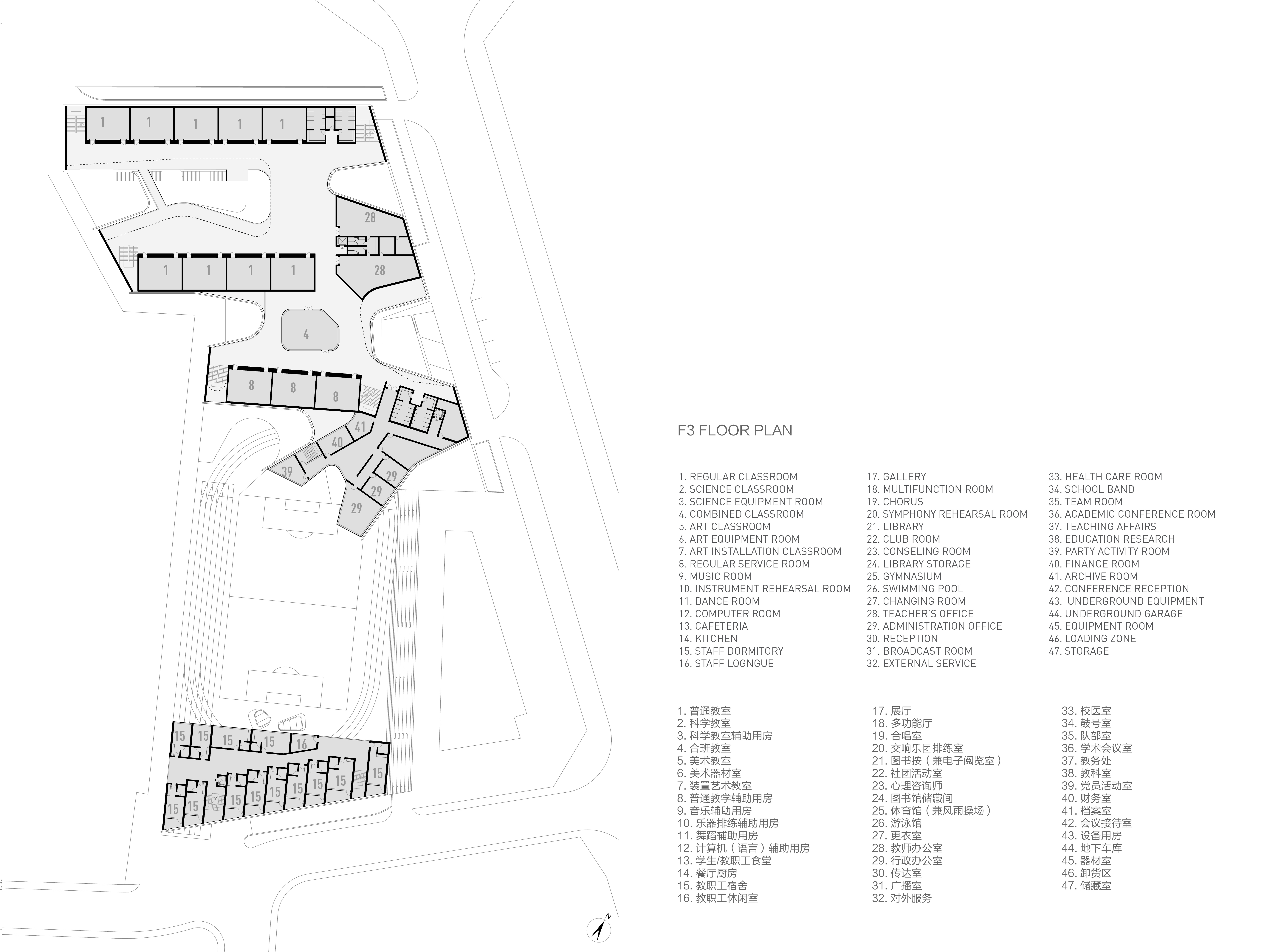 在建方案 | 城市里的梯田校园：深圳翠竹外国语学校 / Link-Arc建筑事务所-33