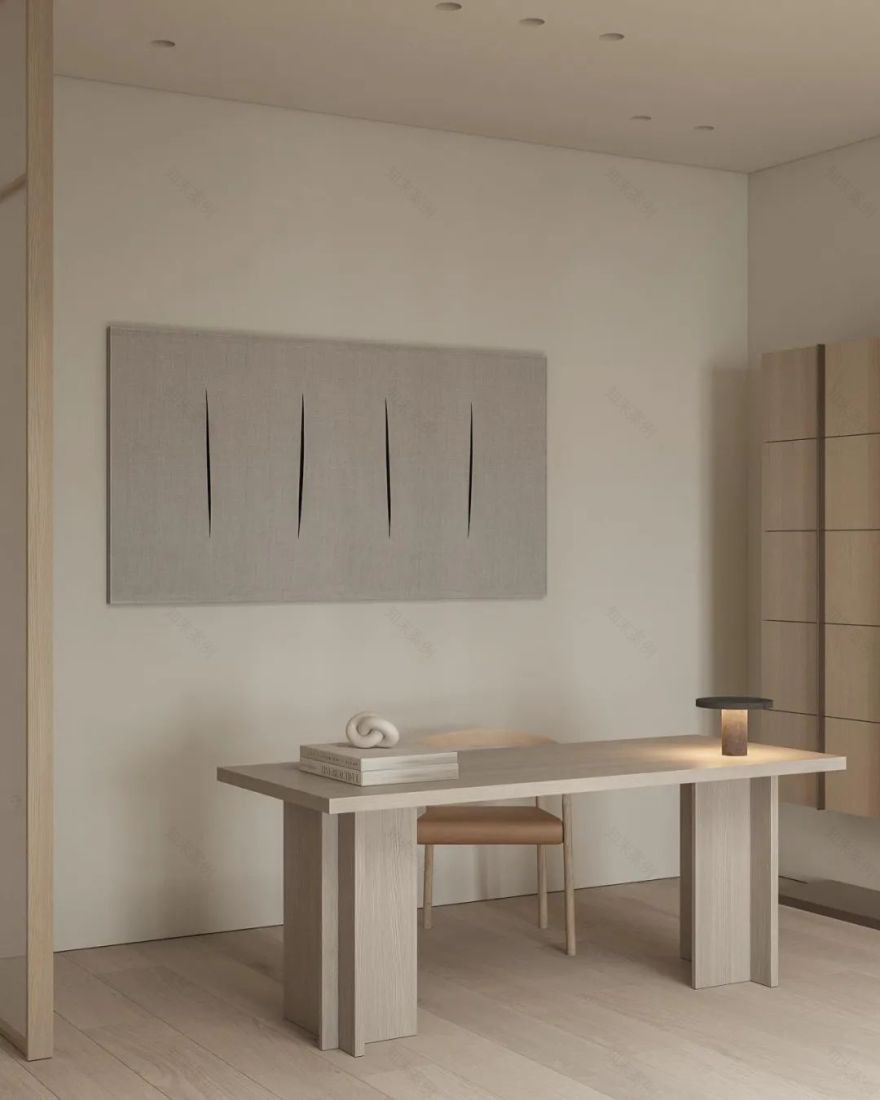 奶油色调的宁静家园丨Zeworkroom Studio-31