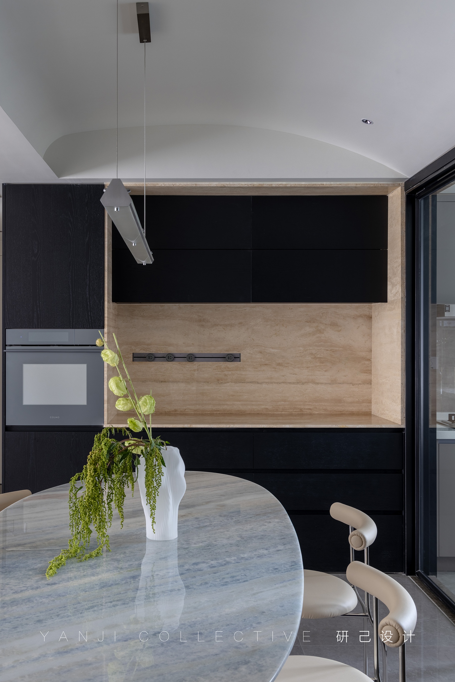 研己实景·142平精装修改造蓝调新家丨中国北京丨研己设计-18