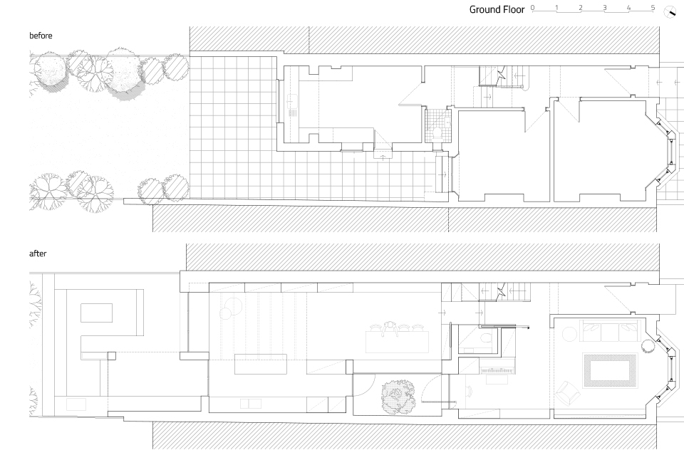 庭院住宅改造扩建项目丨英国伦敦丨Yellow Cloud Studio-81