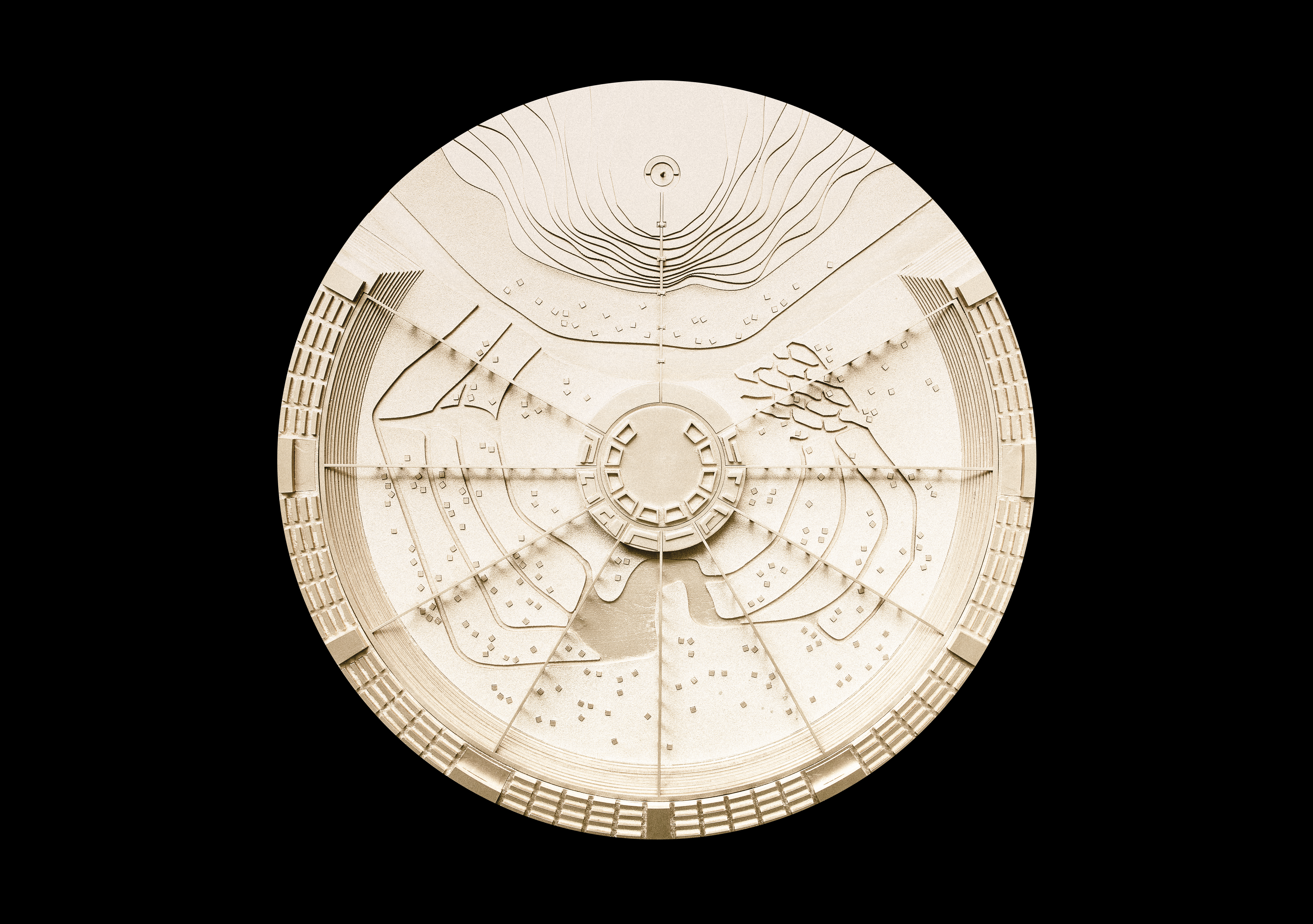 五城幻影 · 金色悬浮模型展览丨中国上海丨Office Zhu-19