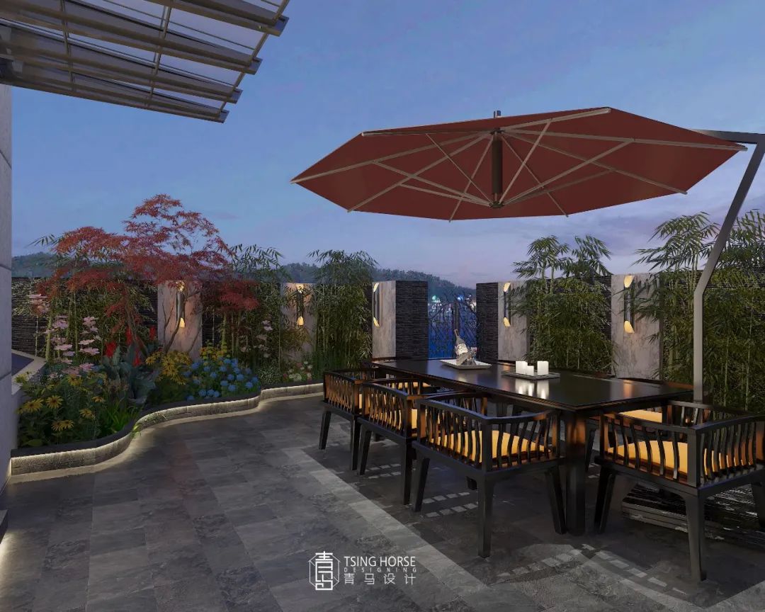 科为城墅·现代轻奢下叠设计丨青马别墅设计-35