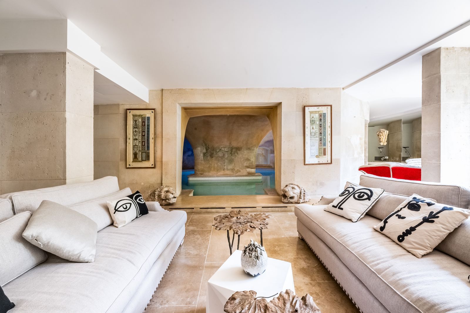 巴黎圣日耳曼德佩区带室内泳池超大公寓丨法国巴黎-25