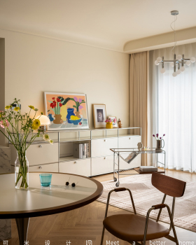 “有温度的简约”混搭风住宅设计