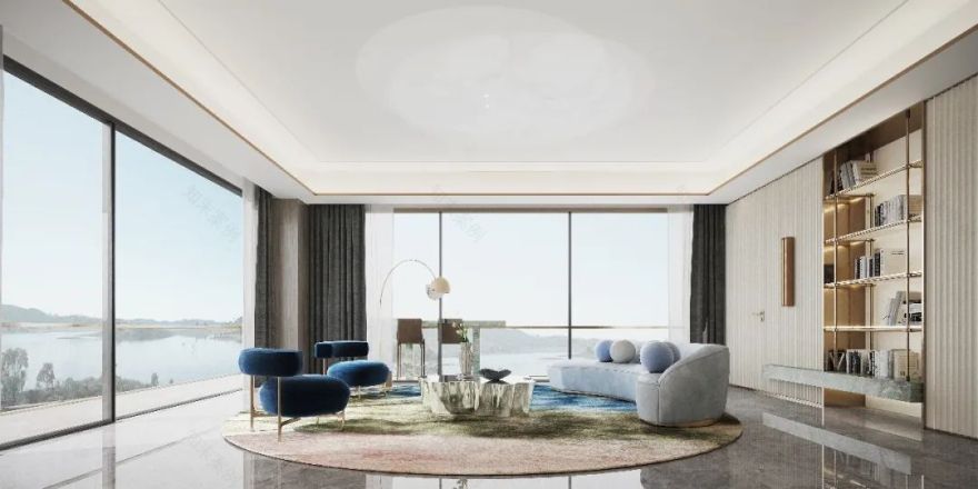 上叠·映湖 · 下叠·见山丨LSD-6