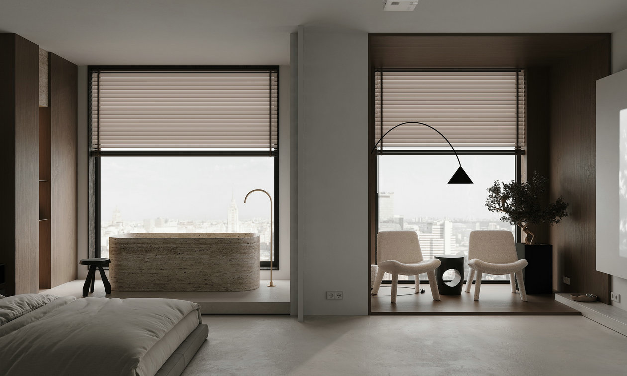 中性色系小空间公寓设计 超高级！-5