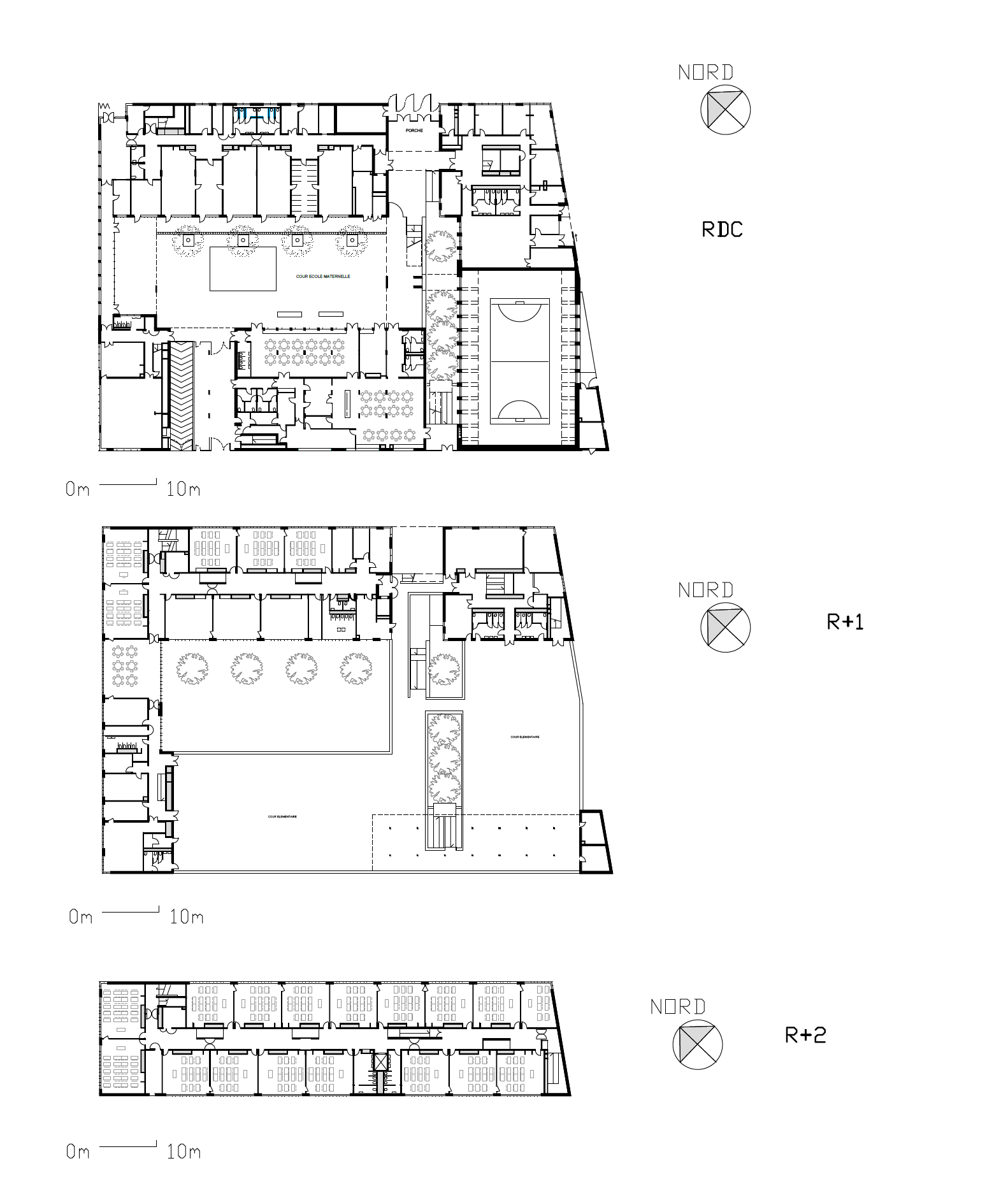 Complex school Lucie & Raymond Aubrac — Ateliers 2/3/4/-29