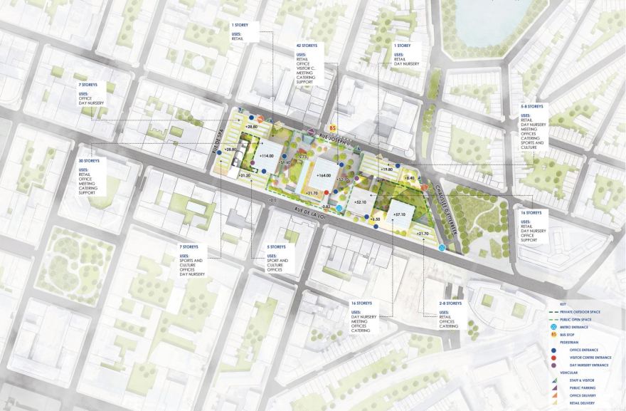 欧盟新办公楼,绿色环保设计瞩目-8