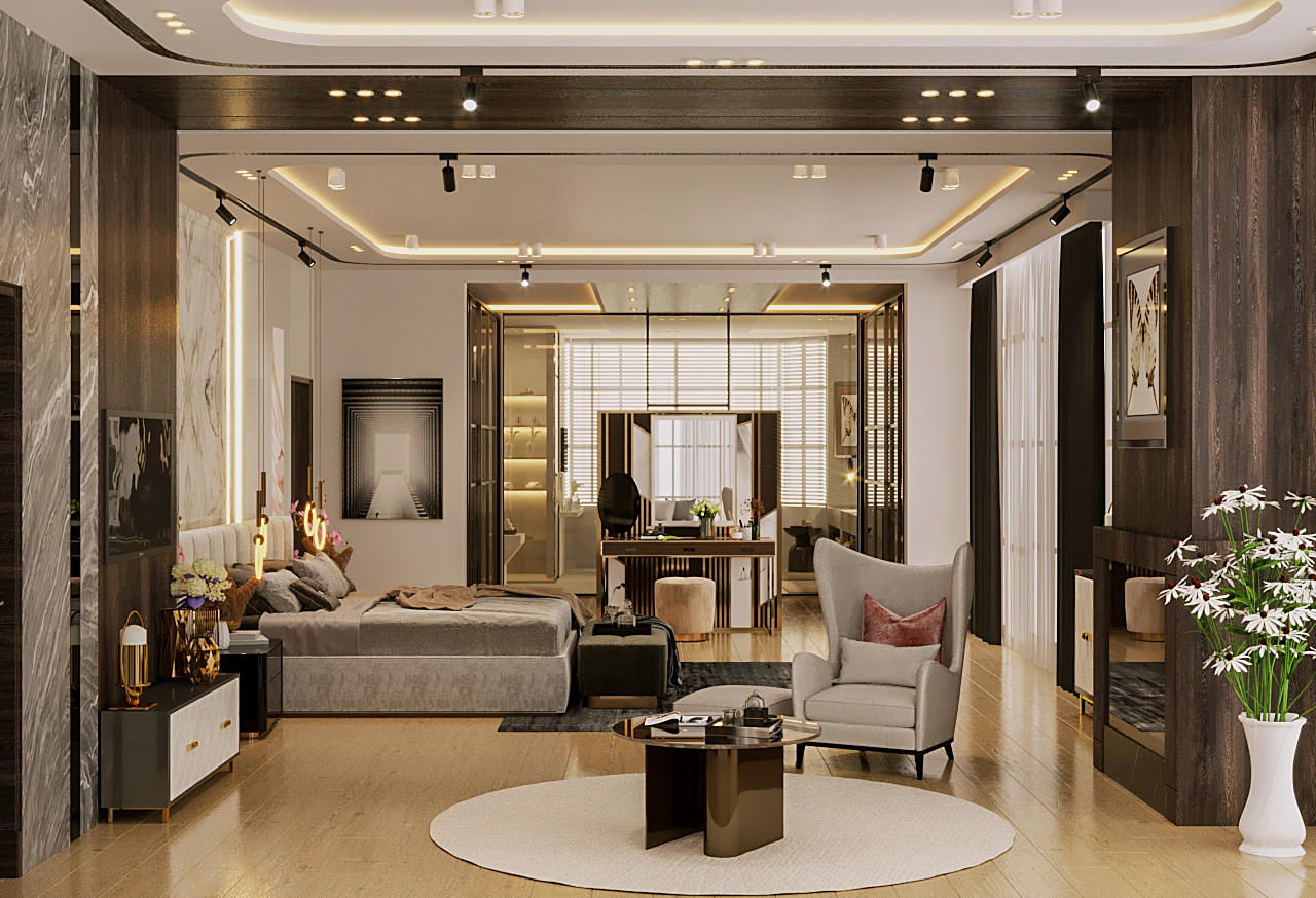 融合功能的卧室设计丨Selim Senin,Alev Doru,Rahman Kebic-17