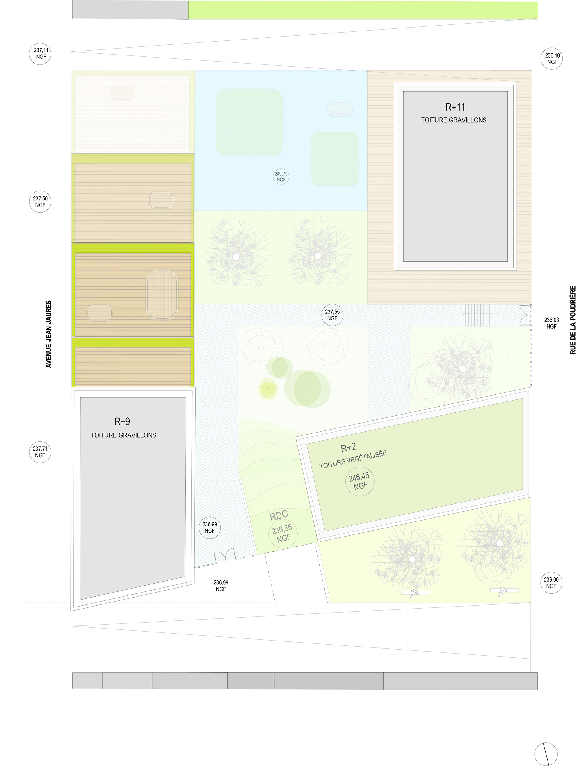 罗莎·帕克斯公寓丨法国第戎丨Hamonic+Masson & Associés-34