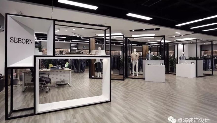 点海设计|西布朗牛仔展厅-5