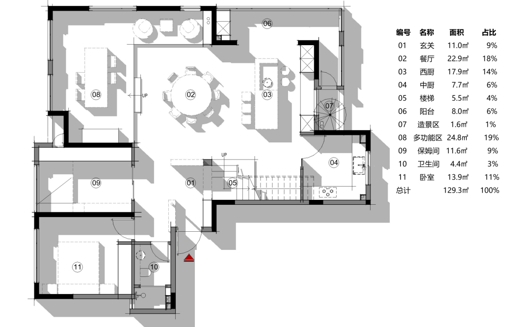 阳光紫郡 · 浪漫轻奢的玻璃糖块空间丨中国成都丨集辰创意空间设计-54